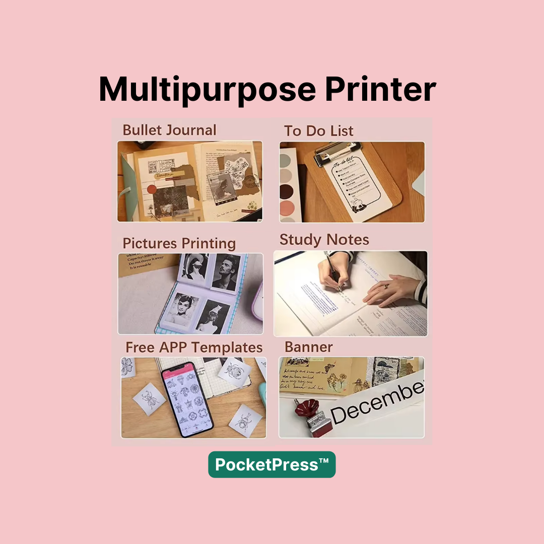 PocketPress™ - Printing On The Go!