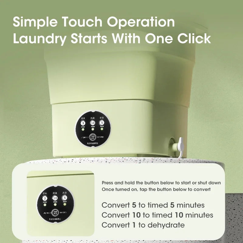 WashFast™- Effortless Laundry, Anywhere!